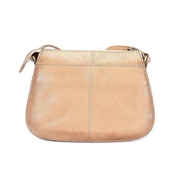 Frye Meadows Mini Crossbody Leather Bag Brown NWOT - Picture 2 of 14